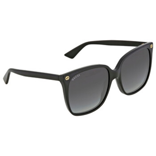 Picture of GUCCI Grey Gradient Cat Eye Ladies Sunglasses