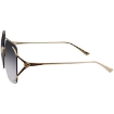 Picture of GUCCI Grey Gradient Square Ladies Sunglasses