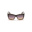 Picture of TOM FORD Leah Grey Rose Shaded Butterfly Ladies Sunglasses