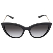 Picture of DOLCE & GABBANA Gray Gradient Cat Eye Ladies Sunglasses