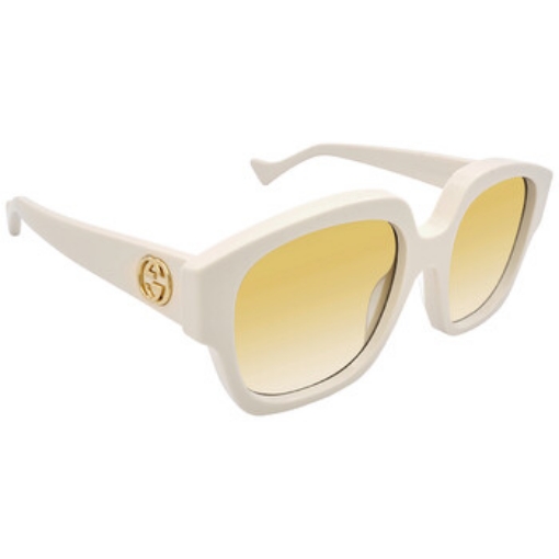 Picture of GUCCI Yellow Gradient Square Ladies Sunglasses