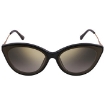 Picture of JIMMY CHOO Grey Gold Mirror Cat Eye Ladies Sunglasses