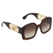 Picture of FENDI Gradient Brown Butterfly Ladies Sunglasses