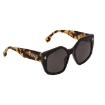 Picture of FENDI Smoke Geometric Ladies Sunglasses