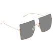 Picture of FENDI Grey Oversized Ladies Sunglasses