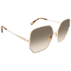 Picture of CHLOE Brown Gradient Butterfly Ladies Sunglasses