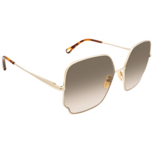 Picture of CHLOE Brown Gradient Butterfly Ladies Sunglasses