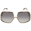 Picture of CHLOE Grey Gradient Oversized Ladies Sunglasses