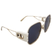 Picture of DIOR Blue Butterfly Ladies Sunglasses