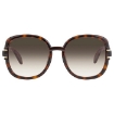 Picture of GUCCI Gradient Brown Square Ladies Sunglasses