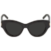 Picture of SAINT LAURENT Black Cat Eye Ladies Sunglasses