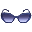 Picture of PRADA Light Violet Gradient Blue Irregular Ladies Sunglasses