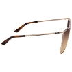 Picture of GUCCI Yellow Gradient Square Ladies Sunglasses GG0820S-003 63