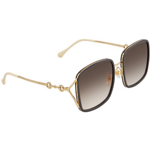 Picture of GUCCI Brown Square Ladies Sunglasses