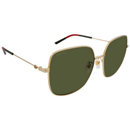 Picture of GUCCI Green Square Ladies Sunglasses