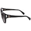 Picture of GUCCI Grey Gradient Cat Eye Ladies Sunglasses GG0877S-001 56