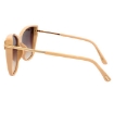 Picture of TOM FORD Beige Butterfly Ladies Sunglasses