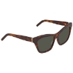 Picture of SAINT LAURENT Green Cat Eye Ladies Sunglasses