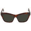 Picture of SAINT LAURENT Green Cat Eye Ladies Sunglasses