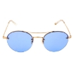 Picture of GARRETT LEIGHT Beaumont Blue Magic Round Ladies Sunglasses