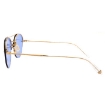 Picture of GARRETT LEIGHT Beaumont Blue Magic Round Ladies Sunglasses