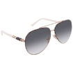 Picture of JIMMY CHOO Blue Gradient Pilot Ladies Sunglasses