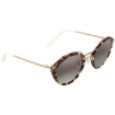 Picture of PRADA Gradient Grey Mirrored Silver Oval Ladies Sunglasses