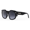 Picture of FENDI Gradient Blue Geometric Ladies Sunglasses