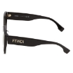 Picture of FENDI Gradient Blue Geometric Ladies Sunglasses