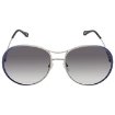 Picture of CHLOE Grey Gradient Pilot Ladies Sunglasses