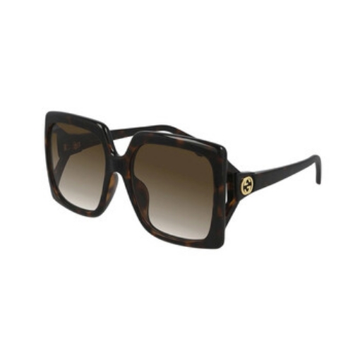 Picture of GUCCI Brown Square Ladies Sunglasses