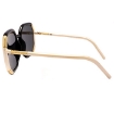 Picture of PRADA Dark Gray Geometric Ladies Sunglasses PR 20XS 02F5S058