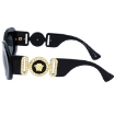 Picture of VERSACE Dark Gray Oval Ladies Sunglasses