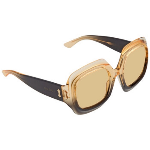 Picture of GUCCI Yellow Oversized Ladies Sunglasses