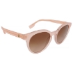 Picture of BURBERRY Amelia Brown Gradient Phantos Ladies Sunglasses