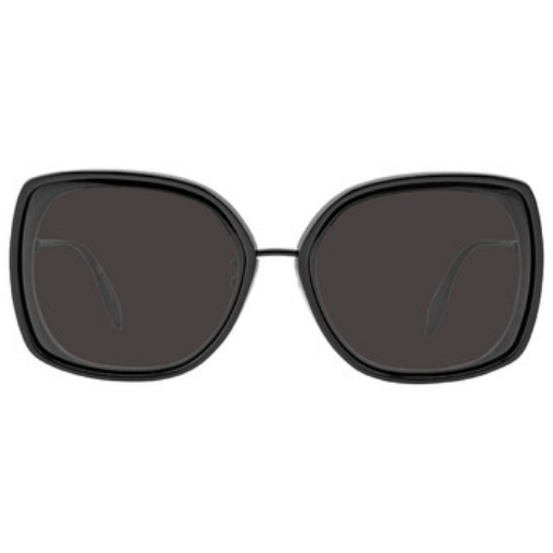 Picture of ALEXANDER MCQUEEN Grey Square Sunglasses