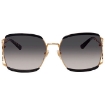 Picture of GUCCI Gradient Grey Butterfly Ladies Sunglasses