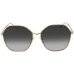 Picture of GIVENCHY Gradient Grey Geometric Ladies Sunglasses