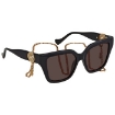 Picture of GUCCI Brown Cat Eye Ladies Sunglasses