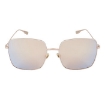 Picture of DIOR Gold Square Ladies Sunglasses