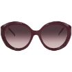 Picture of ELIE SAAB Ladies Purple Oval Sunglasses