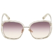 Picture of CHLOE Pink Gradient Square Ladies Sunglasses