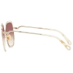 Picture of CHLOE Pink Gradient Square Ladies Sunglasses