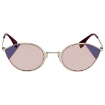 Picture of FENDI Cut Eye Pink Cat Eye Ladies Sunglasses