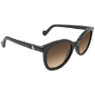 Picture of MONCLER Gradient Brown Butterfly Ladies Sunglasses