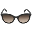 Picture of MONCLER Gradient Brown Butterfly Ladies Sunglasses