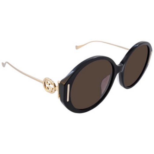 Picture of GUCCI Brown Round Ladies Sunglasses