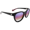 Picture of MONCLER Grey Multicolor Mirror Round Ladies Sunglasses