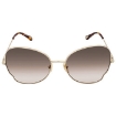 Picture of CHLOE Brown Butterfly Ladies Sunglasses