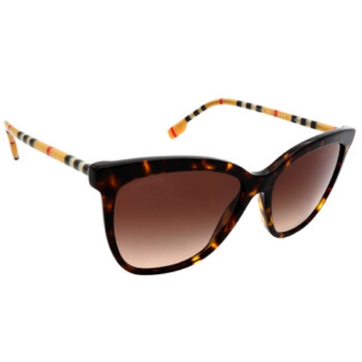 Picture of BURBERRY Brown Gradient Cat Eye Ladies Sunglasses